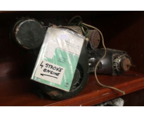 A VILLERS FOUR STROKE ENGINE AND A ANOTHER SMALLER