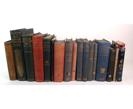 The History of the 91st Argyllshire Highlanders by R P Dunn-Pattison with maps and illustrations, one volume green hard back,