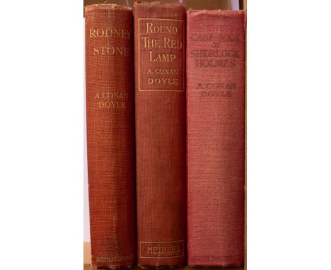 DOYLE, Arthur Conan - The Case-Book of Sherlock Holmes : org. red cloth, a little faded on the spine slightly snagged at the 