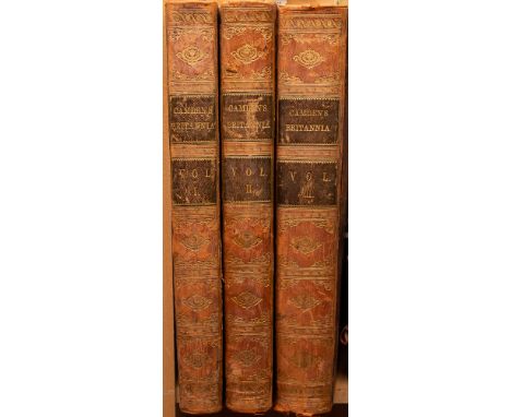 CAMDEN, William - Britannia : or, a Chorographical Description of the flourishing Kingdoms of England, Scotland, and Ireland 