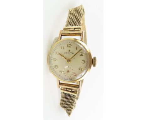 Zenith Ladies' Watch, Pt 950/000, Auction