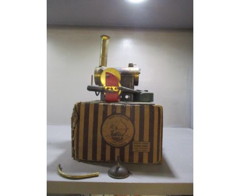 Bowman models for Meccano steam stationary engine in original box model E158Location: 