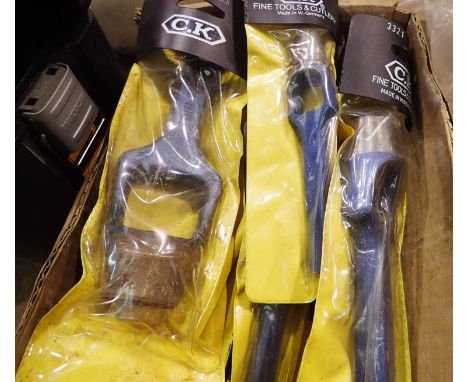Eleven CK tools metal hole punchers. Not available for in-house P&amp;P 