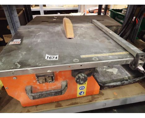 Nuova Battipav 110v ceramic tile cutter, Not available for in-house P&amp;P 