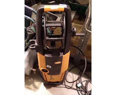 Power 3 2500w pressure washer. All electrical items in this lot have been PAT tested for safety and have passed. This does no