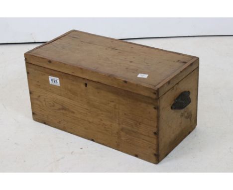 Vintage pine tack box 