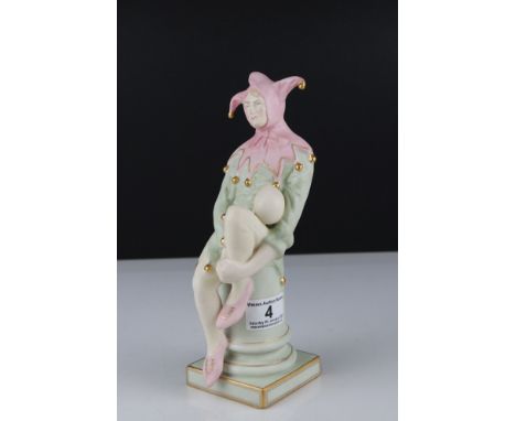 Royal Doulton ' The Jester HN3922 ' reproduced from the original model by Charles Noke, limited edition 0637, with coa 