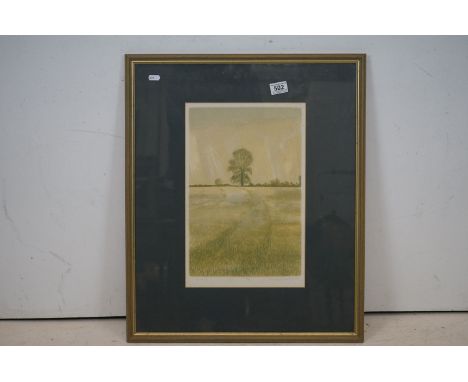 Michael Carlo (b.1945) Limited Edition Coloured Etching titled ' Spring ' no. 143/150, 25cms x 38cms, framed and glazed 