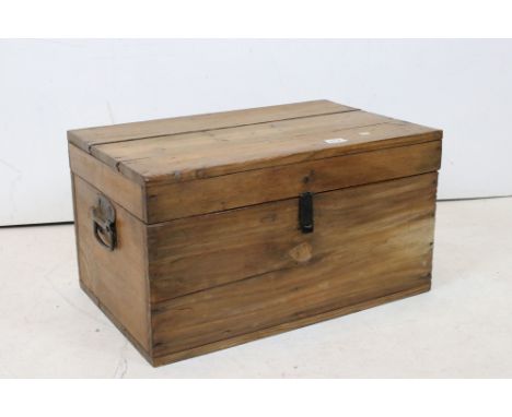 Vintage pine tack box 