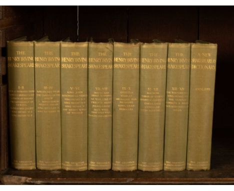 Shakespeare (William) The Works of William Shakespeare edited by Sir Henry Irving &amp; Frank A. Marshall, fifteen volumes bo