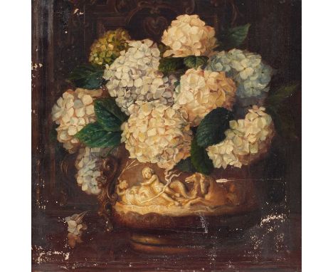 ARR Margaret Lindsay Williams (1888-1960)Still Life with Flowers in an Urninitialled lower rightoil on canvas68.5cm x 68.5cm 