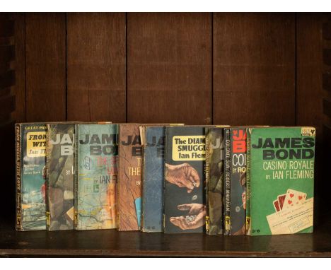 Fleming (Ian) A collection of James Bond Pan Paperbacks to include: Dr. No 1965, The Man with the Golden Gun, 1967, Octopussy