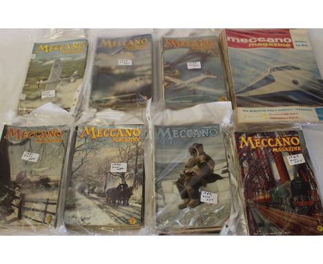 Full sets of Meccano magazines, 1946, 1948 - 52 &amp; 1965