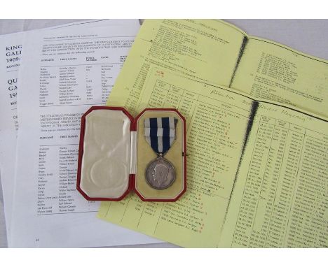 King's Police medal (Distinguished Service) awarded to Senior Inspector S R Brink (Schalk Richard Brink) South Africa Police,