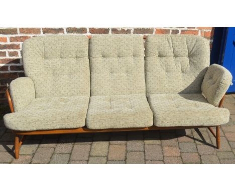 Ercol spindle back 3 seater sofa