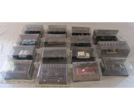 15 James Bond 007 die cast model cars