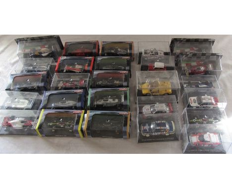 Approximately 26 die cast model cars inc Grand Prix Legends of F1 by Atlas Editions
