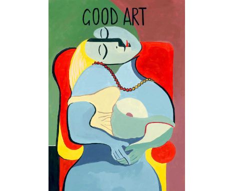 Alma Singer (British 1986-), 'Good Art', 2023, archival inkjet on Somerset Satin enhanced 330gsm paper, signed and numbered f