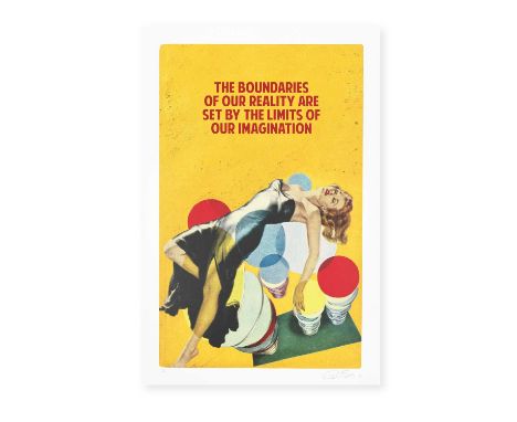 Connor Brothers (British Duo), 'The Boundaries Of Our Reality, 2019, giclee with silkscreen varnish on wove paper, signed, da