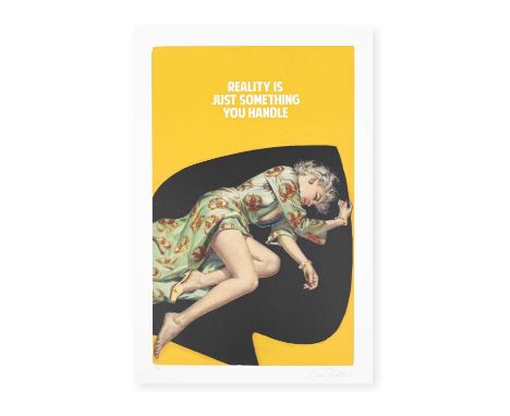Connor Brothers (British Duo), 'Reality Is Just Something You Handle', 2019, giclee with silkscreen varnish on wove paper, si