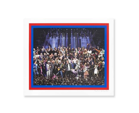 Peter Blake (British 1932-), 'Untitled (Teenage Cancer Trust)', 2022, silkscreen in colours on Somerset Tub Sized Paper, sign