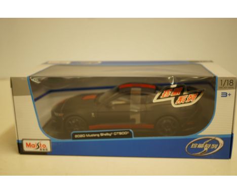 Maisto 1/18 diecast metal model of a 2020 shelby mustang GT500 