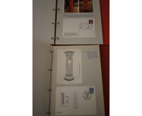 2 Albums of postage related first day covers & others 
