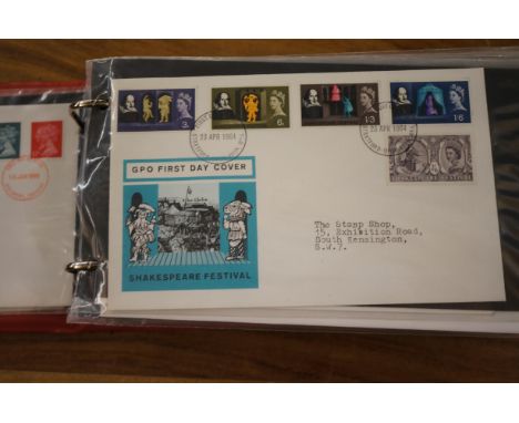 Album of first day covers 