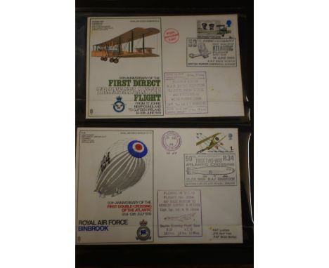 Album full of royal air force first day covers 