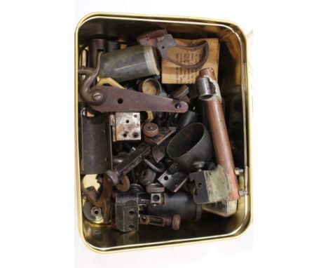 Lot vintage gun parts - including ladder sights