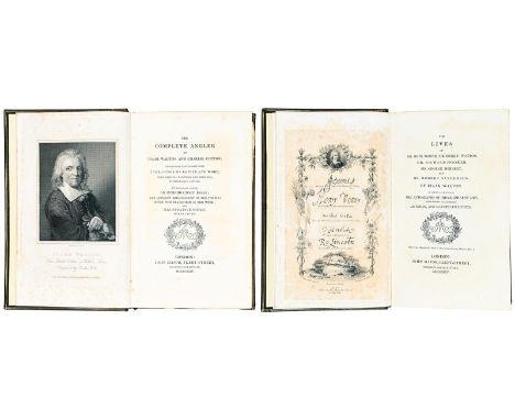 Walton (Izaak) and Charles Cotton - The Complete Angler...,&nbsp;'second' edition, engraved portrait, plates and vignettes, c