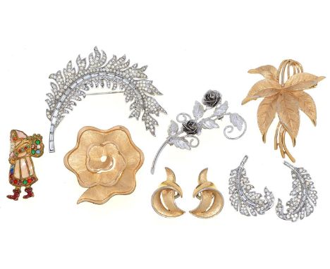 Miscellaneous vintage costume jewellery 