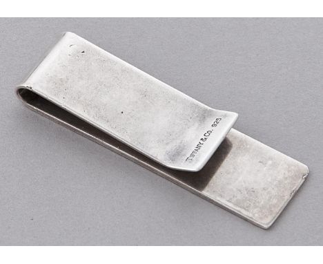 Tiffany &amp; Co. A silver note clip, 62mm l, maker's mark, 15dwts Condition ReportLight wear scratches only