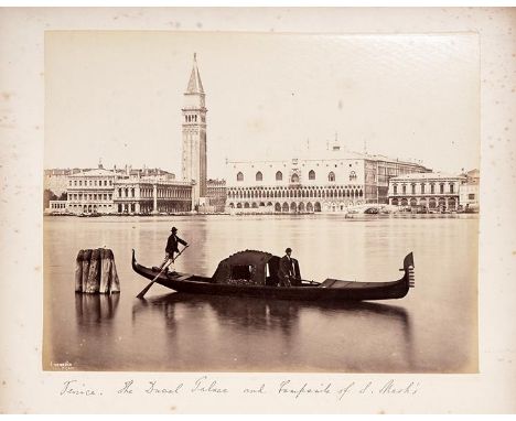 Travel. Alfredo Noack (1833-1895) and other contemporary photographers - A Victorian photograph album of the towns and monume