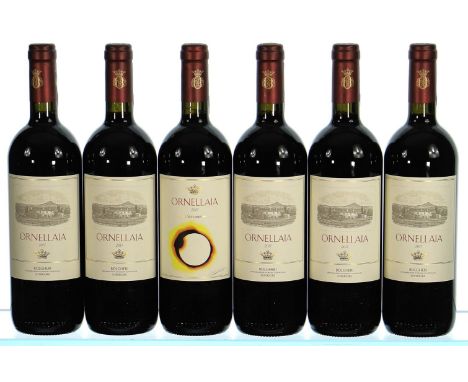 ß &nbsp2017 Ornellaia, Ornellaia Vendemmia Artista Solare, Bolgheri  OWC  6x75cl IN BOND  Every year since 2006, Ornellaia co
