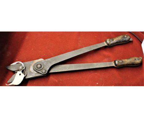 WW1 British Army, Charles Pugh Patented Long Handle Trench Barbed Wire Cutters. 