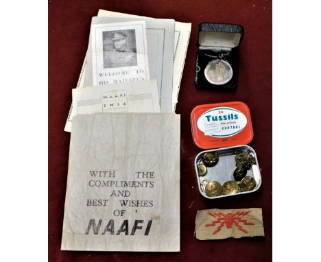 British WWII selection of ephemera (6) including Welcome to His Majesty's Army leaflet, N.A.A.F.I. Programmes, Army Welfare S