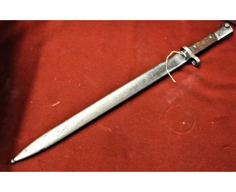 Persian/Iranian contract Czechoslovakian export VZ 23 M1898/29 Mauser Bayonet. Serial number in Farsi characters on the pomme