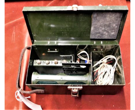 British Army 1950-70s light beacon director MK.1 O.S. 5456.A. made by C&amp; P. Ltd. The beacon was used when the battery occ