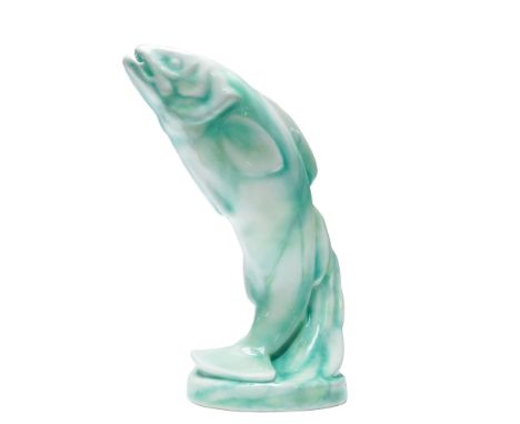Porcelain figurine produced by Royal Doulton in the Chinese Jade series. This piece was designed by Charles Noke and features