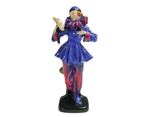 Presented in a rare colorway variation featuring a blue and purple costume. This model depicts a costumed female figure dress