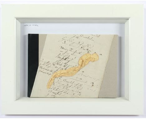 BRODWOLF, Jürgen, Buchband "Im Kerngehäuse" M. Osten. Gedicht. J. Brodwolf. Wortwandlungen. Mit 19 Tafeln. Hamburg, St. Gertr
