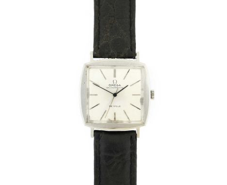 Omega: A Stainless Steel Automatic Centre Seconds Wristwatch, signed Omega, model: De Ville, ref: 161.022, 1966, (calibre 711
