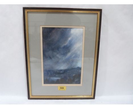 EVANGELINE MARY DICKSON. BRITISH 1922-2004 Working study. Signed, inscribed in pencil on mount. Watercolour 10' x 7' 