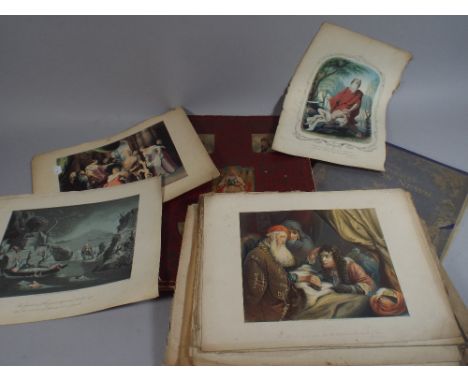 A Collection of Coloured Book Plates, The Architectural Review for 1919 and London Illustrated News 1937 and 1901.