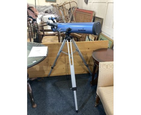 A Skywalker telescope on stand with instructions leaflet by OVL limited, 71cm