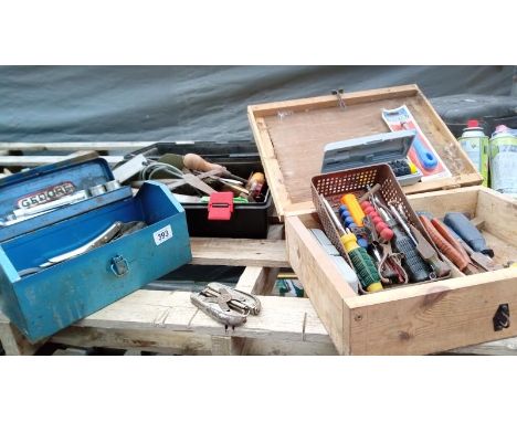 3 x full cantilever / toolbox - full 
