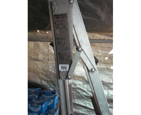 A B&amp;D 3 way Ladder