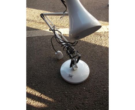 An Anglepoise lamp