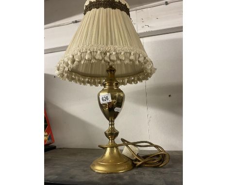 A brass table lamp COLLECT ONLY 